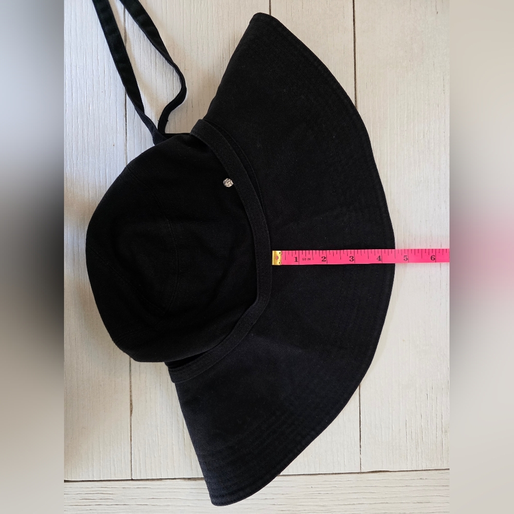 Helen Kaminski Australia 100% cotton Black One Size Hat - Picture 5 of 7